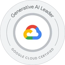 Badge Google Cloud Certified — Generative AI Leader